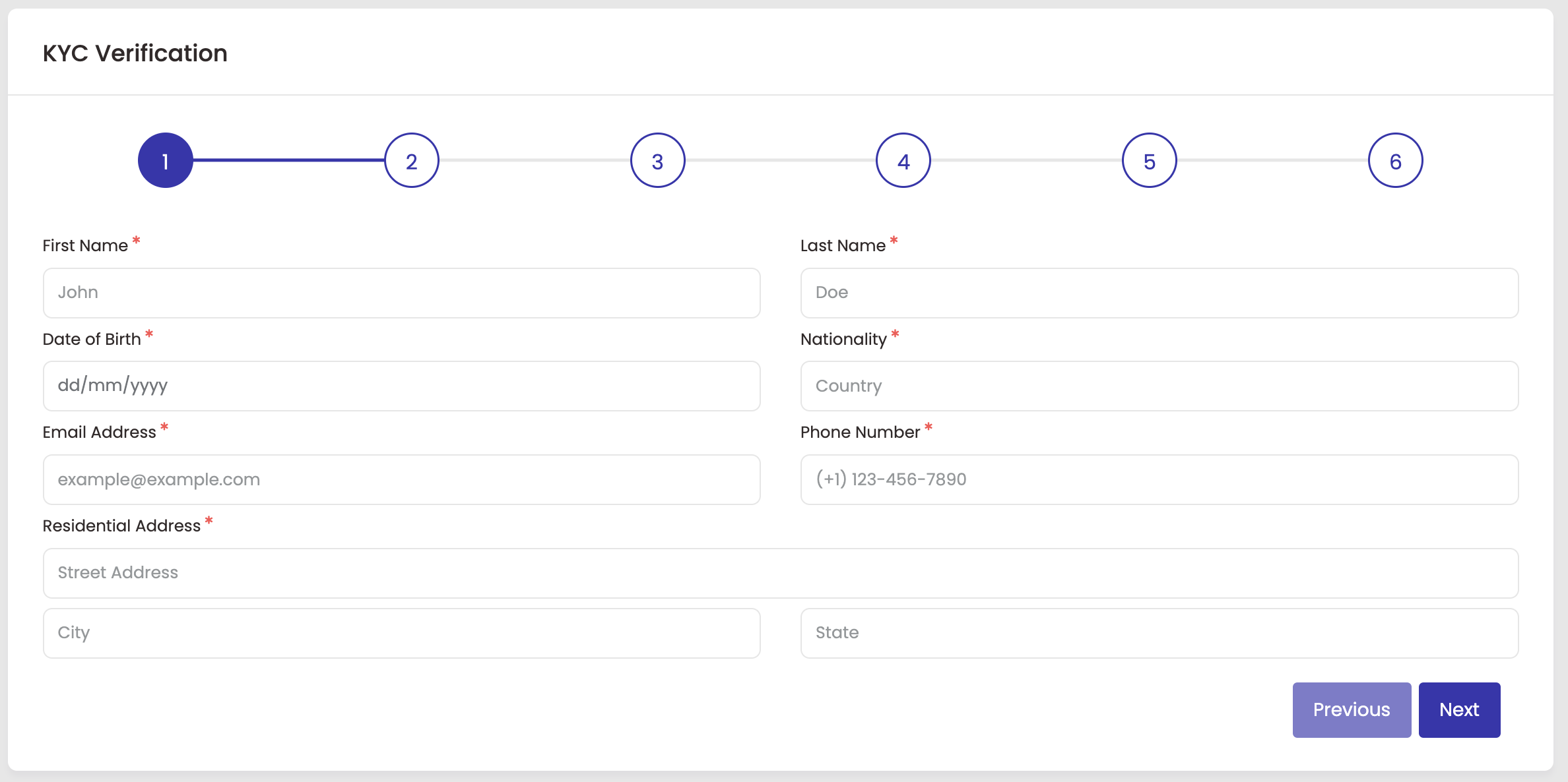 Registration Process